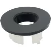 Black Brass Made Basin Sink Overflow Cover Insert Hole Trim