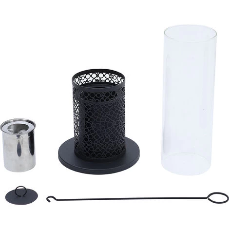 Livingandhome Stainless Steel Bio Ethanol Tabletop Fireplace - Image 4