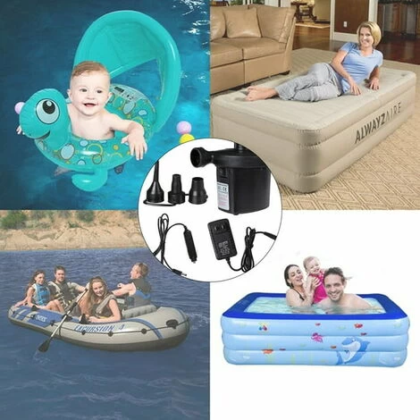 Outdoor Inflatable Pool, 77 X 55 X 20 Inflatable Kids Pools Family Pool For Baby, Child, Adult, Kids Paddling Pool For Boys And Girls - Image 2