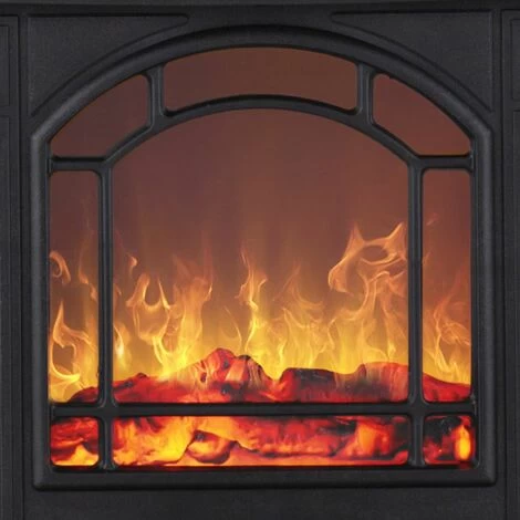 Warmlite WL45037W Ealing Electric Fireplace Suite With Adjustable Thermostat Control, 2 Heat Settings, LED Flame Effect, Safety Cut-Out System, White - Image 5