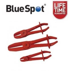 BlueSpot 3pc Flexible Hose Clamp Set Clamping Pliers Radiator Brake Fuel Pipe 07931