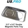 US PRO Tools 5.5 X 9.5 Double Magnetic Parts Tray 6780