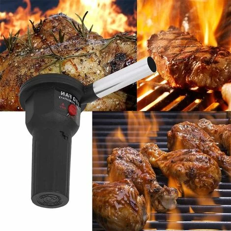 Battery Operated Barbecue Blower 1 Piece For Outdoor Camping Barbecue - Image 5