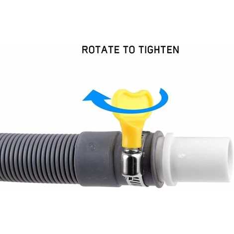 Drain Hose Drain Hose Extension Drain Hose Connector Drain Hose For Washing Machine Drain Hose For Dryer (2 M) - Image 3
