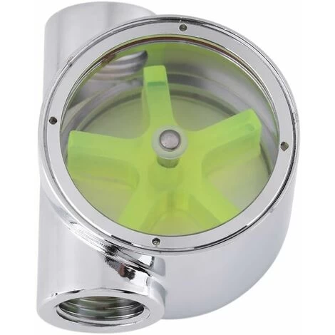 Flow Meter Indicator Tungsten Alloy G1/4 Standard Female To Female Thread Computer Water Cooling Flow Indicator - Image 5