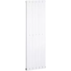 HOMCOM 46 X 160cm Vertical Radiator, Space Heater, Water-filled Heater For Home White