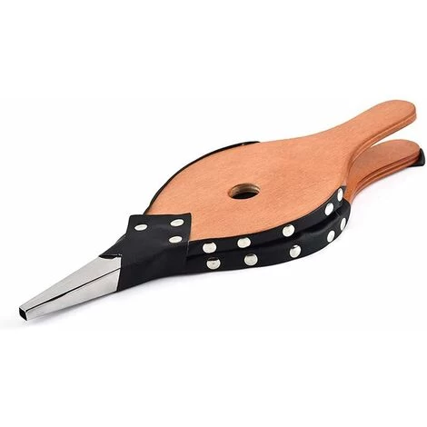 Fireplace Bellows, Vintage Wooden Fireplace And BBQ Air Blower, Fire Starter For Outdoor Camping, BBQ, Grill With Hanging Strap - Image 4