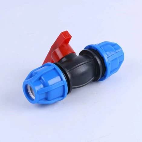 Valve Ball Valve Polyethylene MDPE Clamp Fitting Water Hose Compression Fitting Compression Reducer Sleeve 20mm Female Adapter - Image 3