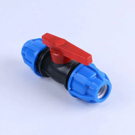 Valve Ball Valve Polyethylene MDPE Clamp Fitting Water Hose Compression Fitting Compression Reducer Sleeve 20mm Female Adapter - Image 4