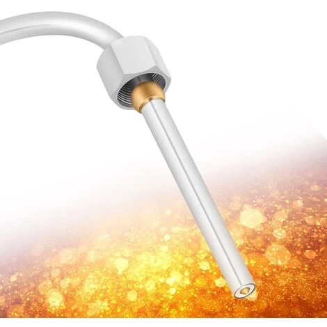 EGT Type K Thermocouple For Exhaust Gas Temperature Sensor With Exposed Tip And Connector 1/8 NPT Threads Stainless Steel Probe - Image 3