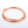 2M Copper Wire Soft Copper Pipe For Refrigeration Piping OD 3mm X ID 2mm