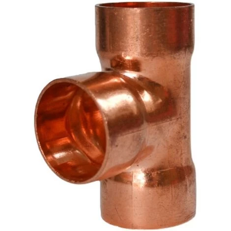 Soldering Copper Fitting - Equal Tee Ø14 Cm - Conform Gray(2pcs) - Image 4