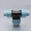 T Connector For Water Hose With Three Female Outlets (3 X 32 Mm) Clamp Connector For PE Pipes（ø 32）