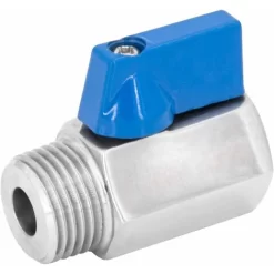 Mini Faucet Handle With Wings - Brass AG/IG - Pass Through Dryer - PN16.1/2（DN15）