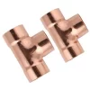 Soldering Copper Fitting - Equal Tee Ø16 - Compliant Gray（2pcs）