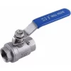 1/2 Inch Ball Valves Two Piece Ball Valve Stop Valve 304 Stainless Steel Wog1000（DN15）