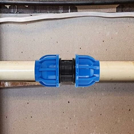 2Pcs PE Plastic Straight Connector 32mm To 32mm Water Pipe Adapter Straight Fitting Water Pipe Tube Fittings - Image 4