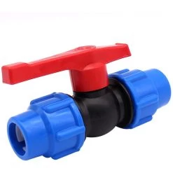 Ready To Shut Off Tap Valve For 20mm(20mm(1/2 Inch) HDPE Or Alkathene Water Pipe