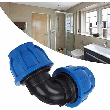 4 Pcs To 32mm Water Hose Elbow Connector PE Plastic Quick Coupling Accessories For Drinking Water Purifiers(ø 32) - Image 3