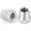 2pcs 1/2 Male To 1/4 Female BSP Hose Adapter Fitting 304 Stainless Steel Reducer Hex Bushing，Male X Female Threaded Connection