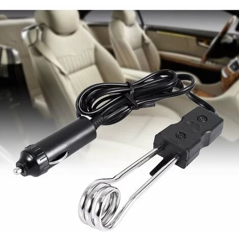 24V Immersion Water Heater Mini Portable Electric Car Immersion Heater Water Heater Traveling Camping Picnic Immersion Heater For Hot Water, Coffee Or Tea - Image 5