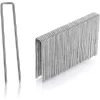 Set Of 100 Galvanized Stainless Steel Fixing Stakes H150mm, L25mm, Ø2.9 Mm
