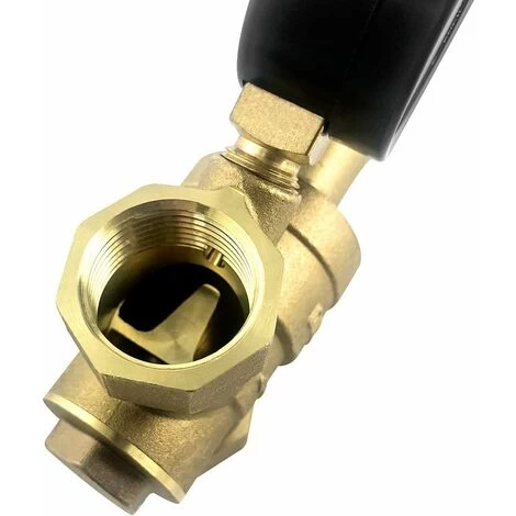 RV Water Pressure Regulator Brass - Adjustable Pressure Reducer Valve W Gauge 3/4, And Inlet Screened Filter DN20 Brass Water Pressure Reducer With Pressure Reducer Valve - Image 5