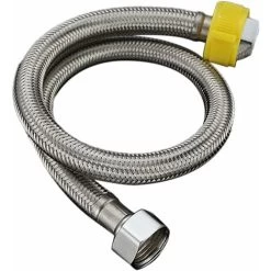 Faucet Hose, Stainless Steel Connecting Faucet Extension Connecting Pipe Armored Hose For Mixer Tap-40cm