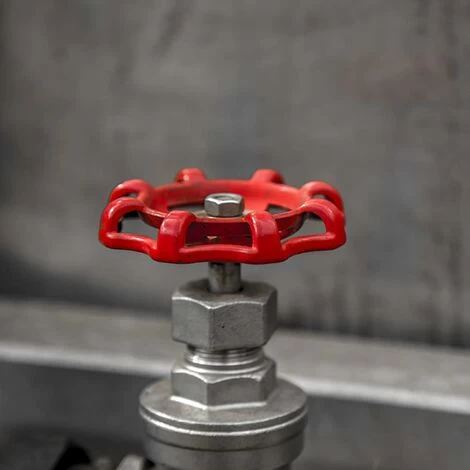 Valve Handwheel Red Iron Valve Handle Ball Valve Shut Off Valve Water Pipe Valve Upper Part Handle 7x7mm 3pcs - Image 3