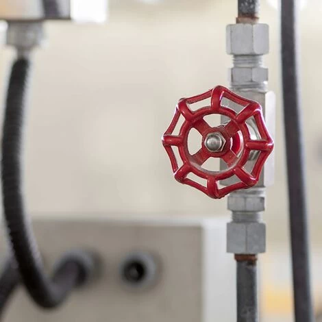 Valve Handwheel Red Iron Valve Handle Ball Valve Shut Off Valve Water Pipe Valve Upper Part Handle 7x7mm 3pcs - Image 4