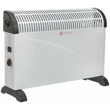 2000W Convector Heater - Rotary Thermostat - 3 Heat Settings - 230V Supply - Image 5