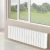 TCP Smart WiFi Electric Oil Filled Conservatory Radiator White 1300x420mm 1500w