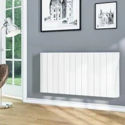 TCP Smart WiFi Electric Oil Filled Radiator 1069x575mm 1500w Wall Mounted