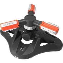 GDRHVFD Automatic Garden Sprinkler, 360 Degree Rotating Lawn Sprinkler, 3 Arm Sprinkler For Irrigation Systems, Lawn Sprinkler Sprinkler System