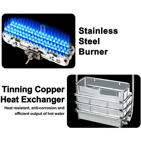 Portable Gas Water Heater, 5L Outdoor Shower For Camping, RV, Washing Horses Camplux AY132 - Image 4