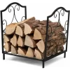 Firewood Log Rack Heavy-Duty Wood Storage Holder Firewood Storage Rack Fireplace