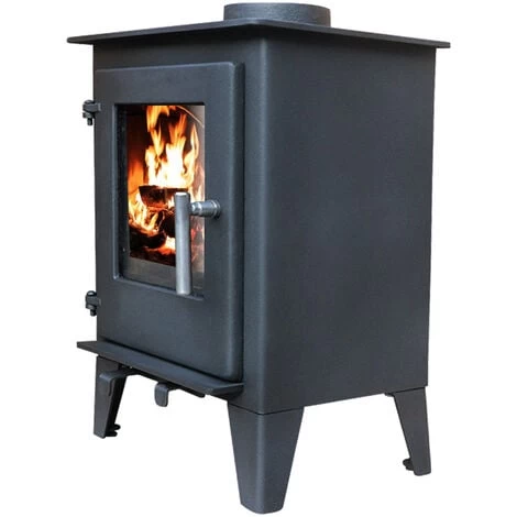 5KW Multifuel Stove Log Burner Heating Fireplace Defra Approved Eco Design - Image 2