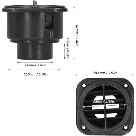 Air Conditioning Parking Driver Exhaust Port - Image 2