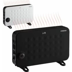 AREBOS Portable Convector 2000 W Heater Electric Heater