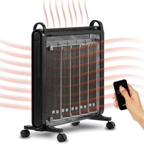 AREBOS Mica Convector 2000 Watt Heater Radiator Heating Electric Heater