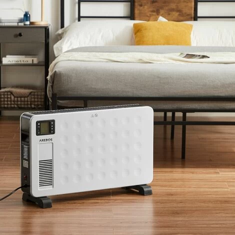 AREBOS Portable Convector 2300 W Heater Electric Heater White - Image 2