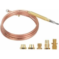 Universal Thermocouple, Temperature Sensors With Nuts, Replacement Thermocouple Kit Adapters For Gas Ovens, Induction Cooker, Gas Stove, Heater