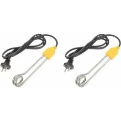 Swimming Pool Water Plug 2 Pieces Immersion Electric Heating Submersible Bucket(600W)