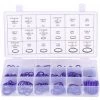 270 Piece Rubber Gasket O Ring Assortment Kit Auto Air Conditioner Repair Tool (Purple)