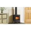 Gazco Huntingdon 20 Gas Stove, Matt Ivory, Tracery Door, Conventional Flue, Natural Gas