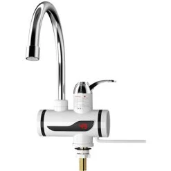 Electric Heating Digital Kitchen Kai Electric Water Heater Dual-use & Instantaneous Hot And Cold Water Faucet,EU Plug，G1/2 (water Below)