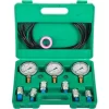 VEVOR Hydraulic Pressure Test Kit 25/40/60Mpa 8600PSI Hydraulic Pressure Tester Test Kit 3 Pressure Gauge 3 Test Hose 6 Couplings For Excavator Machinery