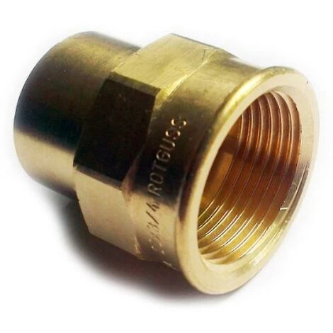 Copper Pipe Solder Brass Plumbing Fittings 15/18/22mm X 1/2/3/4i/1 Inch Male Bsp
