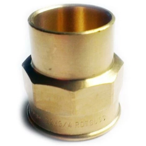 Copper Pipe Solder Brass Plumbing Fittings 15/18/22mm X 1/2/3/4i/1 Inch Male Bsp - Image 2