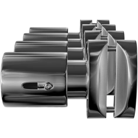 Boone Set Of 4 Chrome Horizontal Radiator Brackets - Image 4